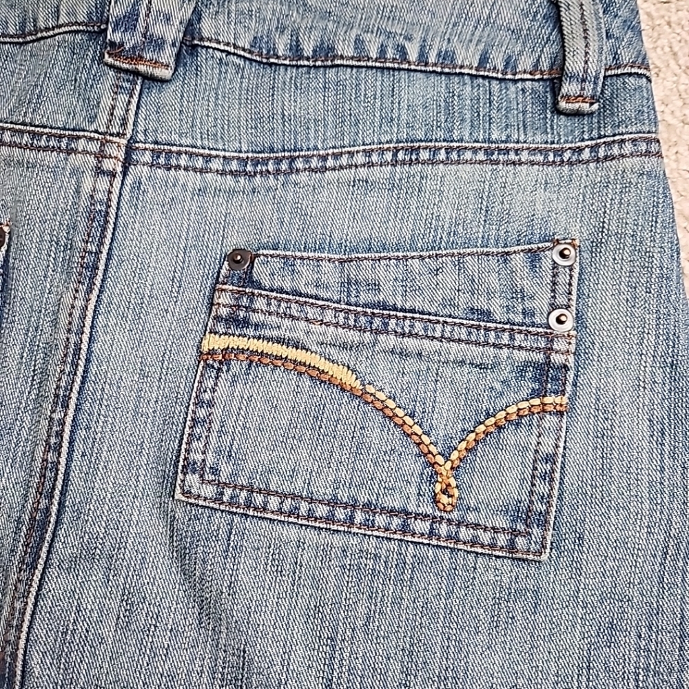 So Wear It Declare It 2000s Denim Skirt Sz 7 - Picture 7 of 7